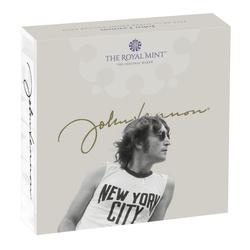 John Lennon kolorowany 1 uncja Srebra 2025 Proof