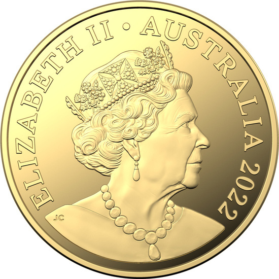 Australian Dinosaurs 1/10 uncji Złota 2022 Proof