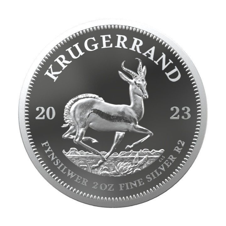 Krugerrand 2 uncje Srebra 2023 Proof