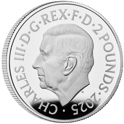 John Lennon kolorowany 1 uncja Srebra 2025 Proof