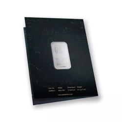 Sztabka The Holy Land Mint - Human Cats - Einstein kolorowana 1 uncja Srebra 2025 