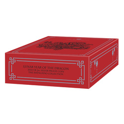 Royal Mint Lunar: Rok Smoka 1000 gramów Srebra 2024 Proof