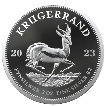 Krugerrand 2 uncje Srebra 2023 Proof