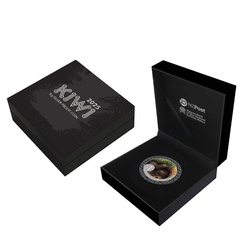 Kiwi kolorowany 1 uncja Srebra 2025 Proof