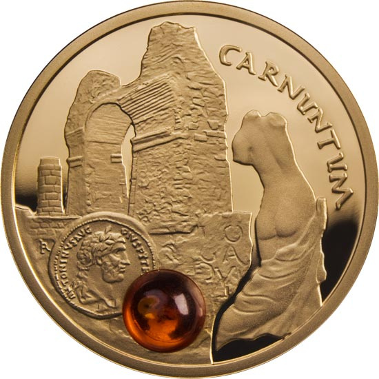 Zestaw 8 monet "Szlak Bursztynowy"