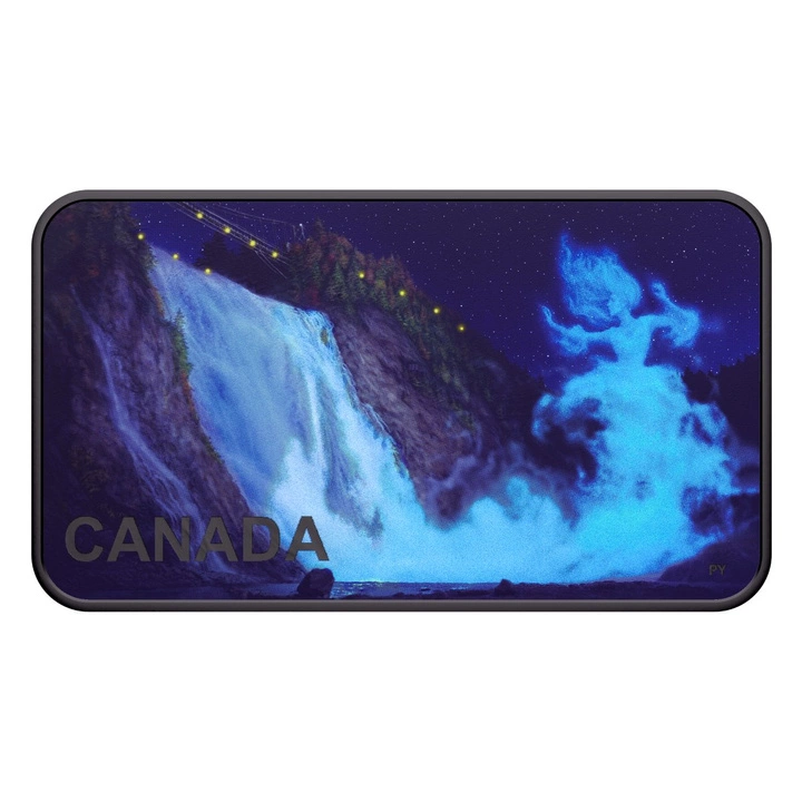 Canada: Haunted Canada - Lady in White kolorowany 1 uncja Srebra 2025 Proof