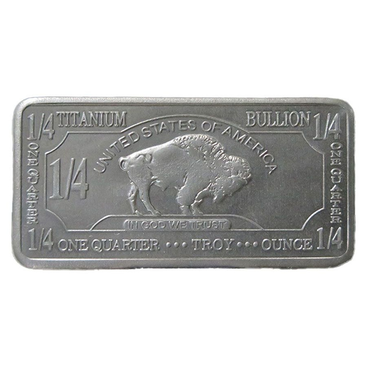 Sztabka Buffalo 1/4 Uncji Tytanu