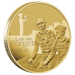 Anzac Day: Australian Intelligence Corps Brąz Aluminiowy 2017 (moneta w karcie)