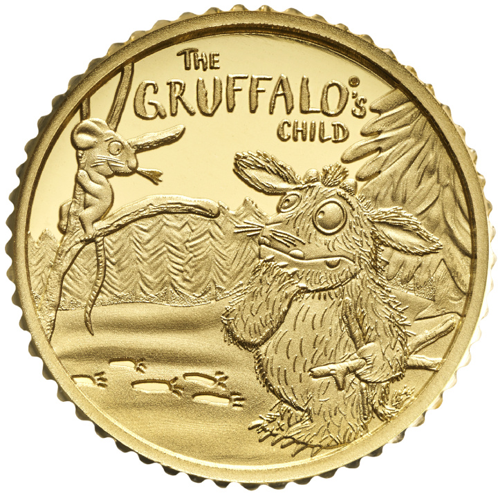 The Gruffalo's Child 1/40 uncji Złota 2024 Proof