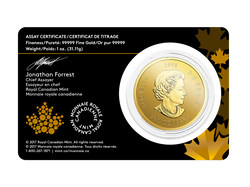 Kanadyjski  Złoty Orzeł 1 uncja Złota 2018