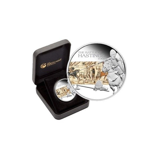 Sławne Bitwy: Bitwa pod Hastings 1 uncja Srebra 2009