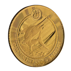 Cayman Islands: Marlin 1/10 uncji Złota 2024