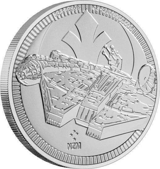 Niue: Star Wars - Millennium Falcon 1 uncja Srebra 2021