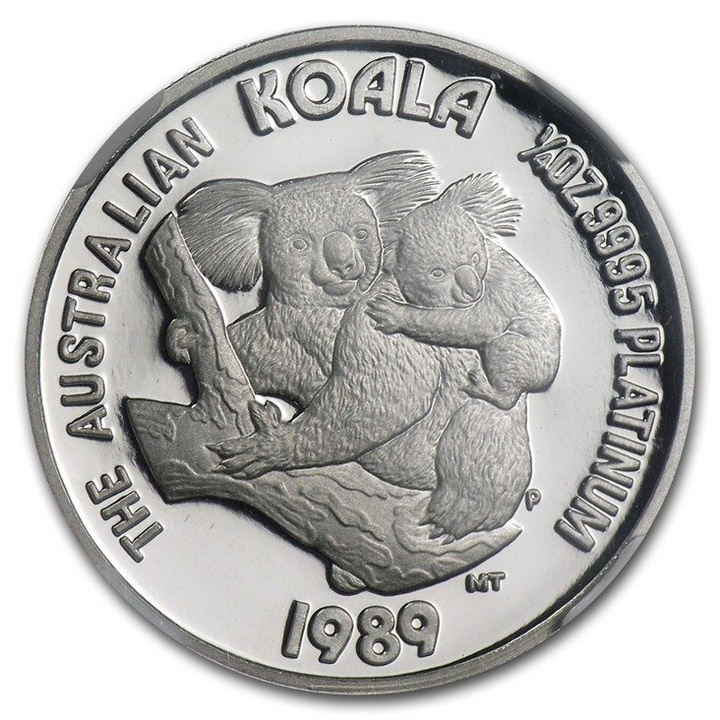 Koala 1/4 uncji Platyny 1989 PROOF