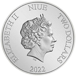 Niue: Disney Piraci z Karaibów - Silent Mary 1 uncja Srebra 2022