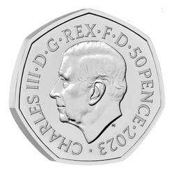 Zestaw 5 monet Wielka Brytania Miedzionikiel 2023 Commemorative Coin