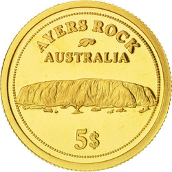 Ayers Rock 1/25 uncji Złota 2006 Proof