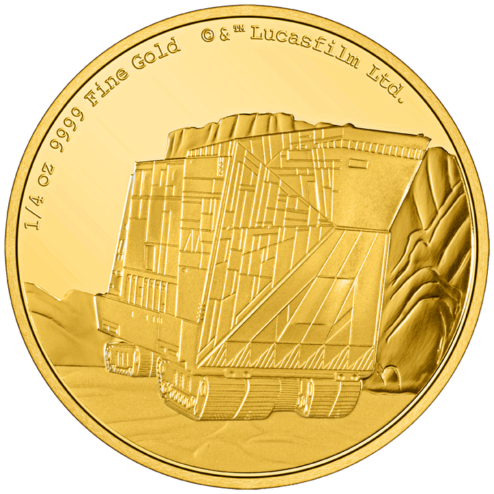 Niue: Star Wars - Sandcrawler 1/4 uncji Złota 2022 Proof