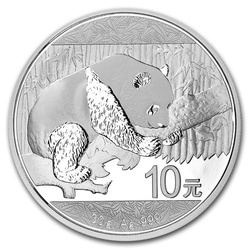 Chińska Panda 30 gramów Srebra