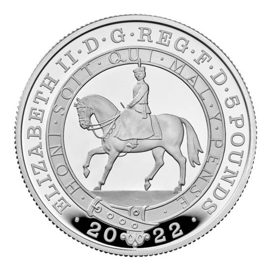 The Platinum Jubilee of Her Majesty The Queen 2 uncje Srebra 2022 Proof