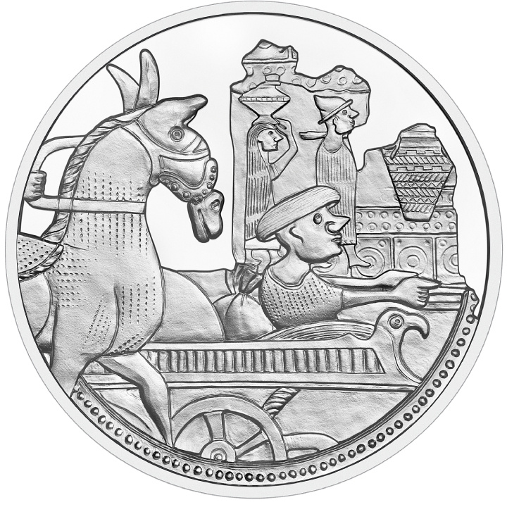 The White Gold of Hallstatt - Salt Trading 20 Euro Srebro 2024 Proof