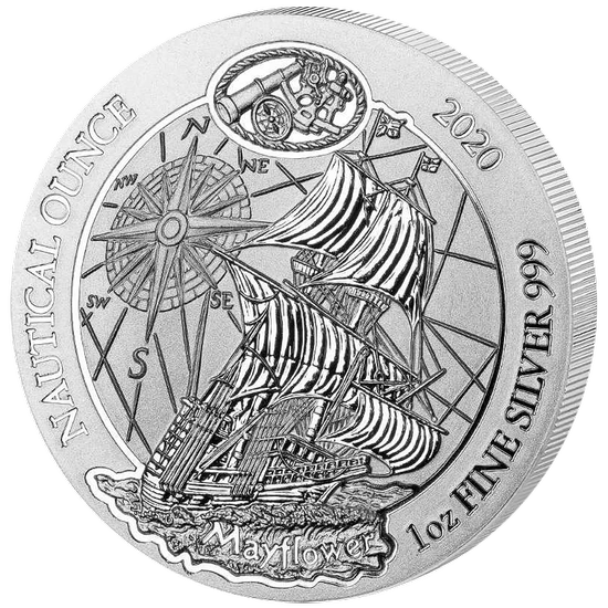 Nautical Ounce: Mayflower 1 uncja Srebra 2020