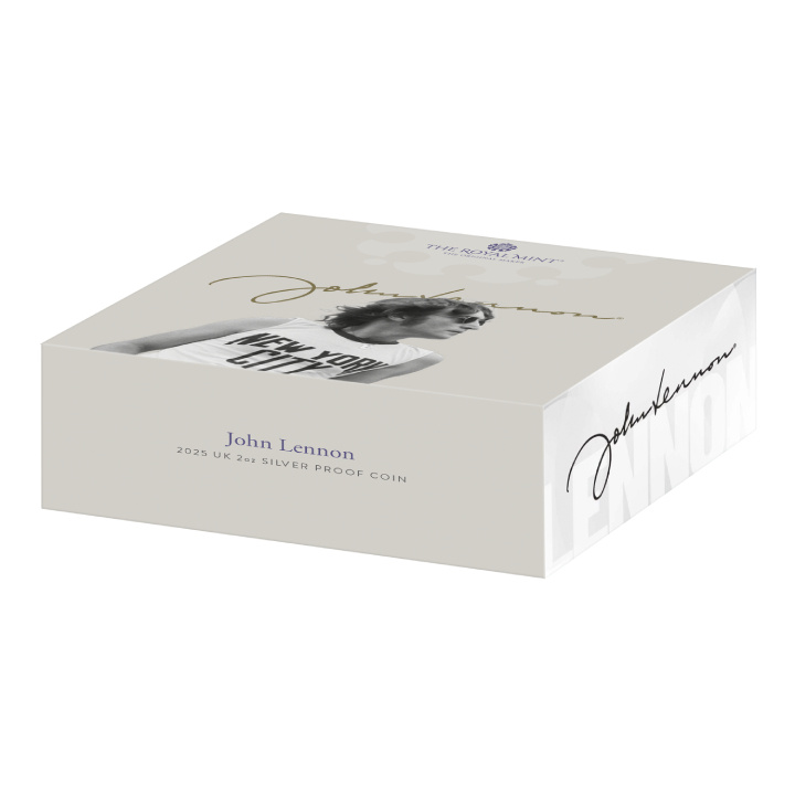 John Lennon 2 uncje Srebra 2025 Proof