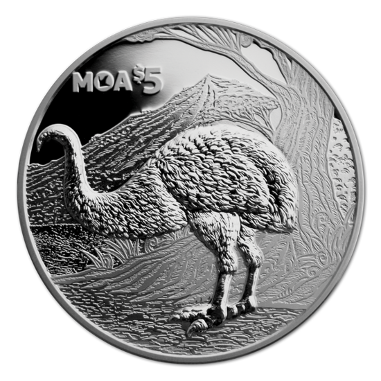 Moa 1 uncja Srebra 2018 Proof