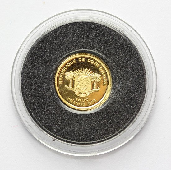 Iustitia 0,5 g Złota 2007 Proof