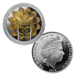 Maui i Słońce: Zestaw 2 monet 2 x 1 uncja Srebra 2018