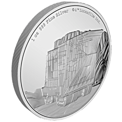 Niue: Star Wars - Sandcrawler 1 uncja Srebra 2022 Proof