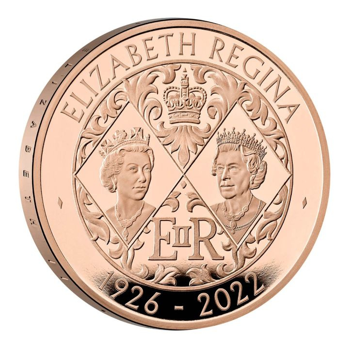 Her Majesty Queen Elizabeth II £5 Złoto 2022 Proof