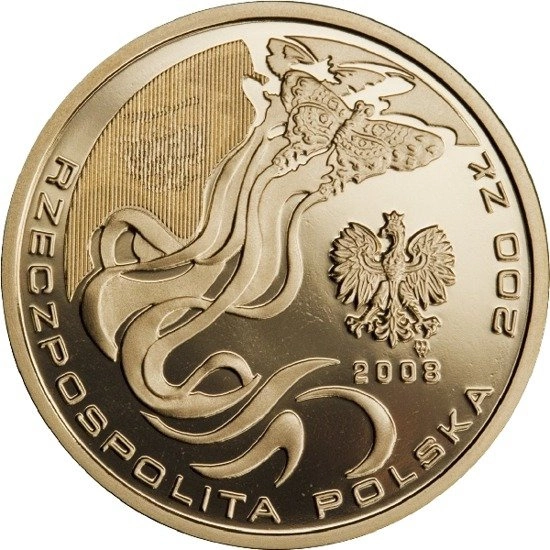 Igrzyska XXIX Olimpiady w Pekinie 200 zł 2008 Proof