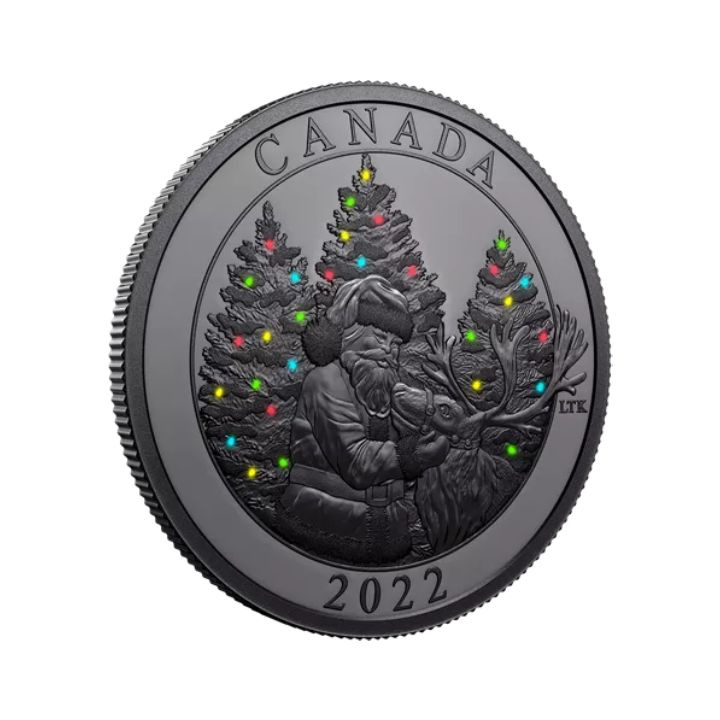 Canada: The Magic of the Season $50 Srebro 2022 Proof