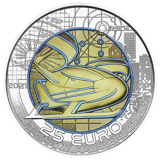 Niobowa Seria: Inteligentna mobilność 25 Euro 2021