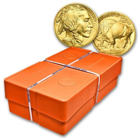 Amerykański Bizon 1 uncja Złota PAKIET 5 SZTUK