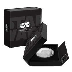Niue: Star Wars - Sandcrawler 1 uncja Srebra 2022 Proof