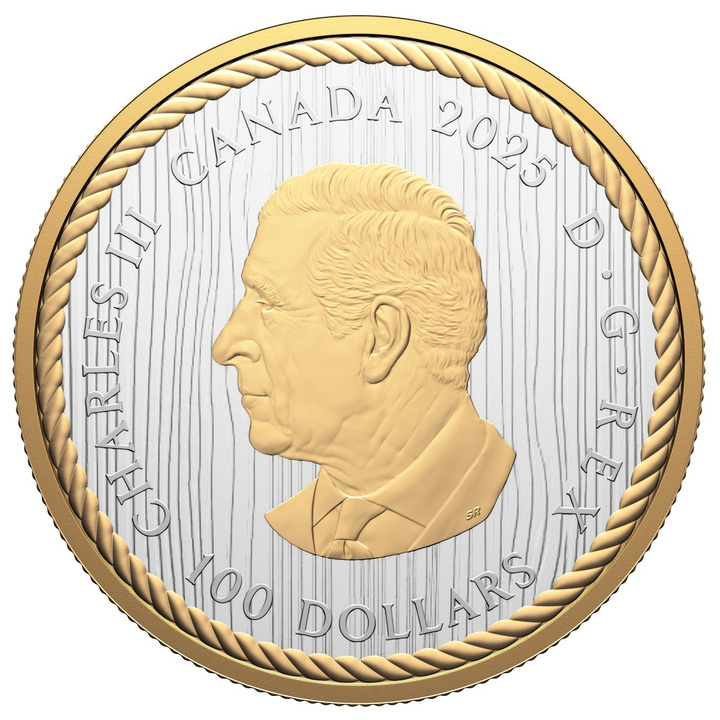 Canada: The Hunter pozłacany 10 uncji Srebra 2025 Proof