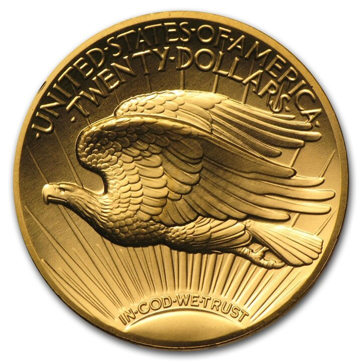 Double Eagle 20 Dollar Złoto 2009 Ultra High Relief