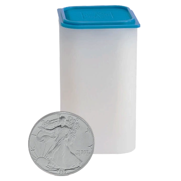 Leuchtturm - kwadratowa tuba na 20 monet o średnicy 40 - 41 mm (1 sztuka)