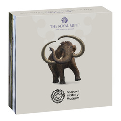 Tales of the Earth - Steppe Mammoth 50p Srebro 2024 Proof