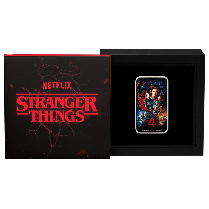 Stranger Things - Season 4 kolorowany 1 uncja Srebra 2026 Proof