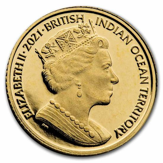 The Cutty Sark 1/2 grama Złota 2021 Proof