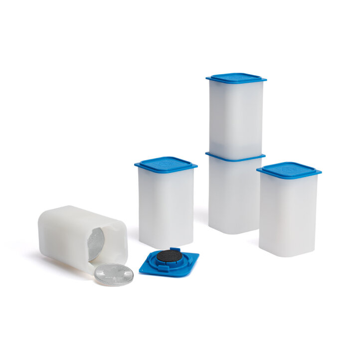 Leuchtturm - kwadratowa tuba na 20 monet o średnicy 38 - 39 mm (1 sztuka)