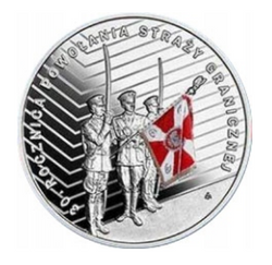 30. rocznica powołania Straży Granicznej 10 zł Srebro 2022 Proof 