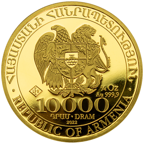 Arka Noego 1/4 uncji Złota 2022