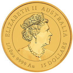 Perth Mint: Lunar III: Rok Myszy 1/10 uncji Złota 2020