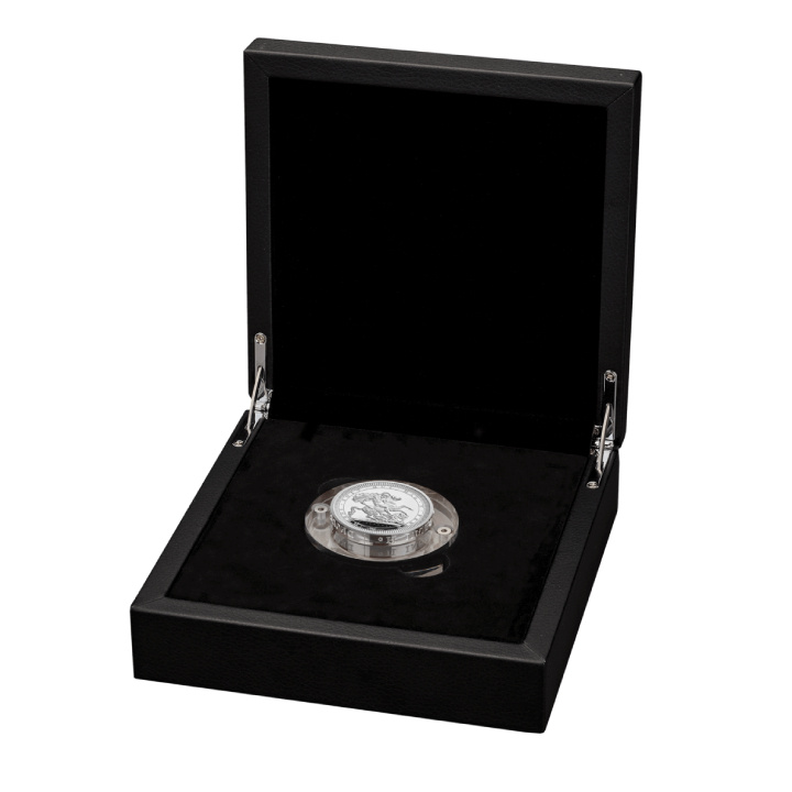 Great Engravers - Benedetto Pistrucci St George and the Dragon 2 uncje Srebra 2024 Proof