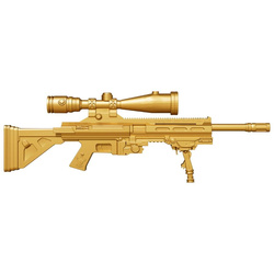 Cameroon Deadliest Weapon - AG 47 Widowmaker Mystery Box (losowa moneta z serii) 2 uncje Srebra 2025 Shaped Coin