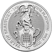 Bestie Królowej: Yale Beaufortów 1 uncja Platyny 2020